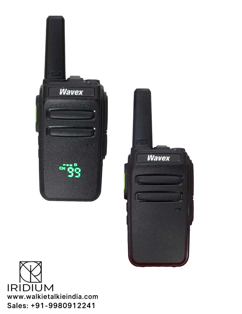 PT100 Mini Wavex License Free Walkie Talkie Dealer Distributor Bengalore Wavex Walkie Talkie Suppliers in Bengaluru Mysore Mangalore Channai